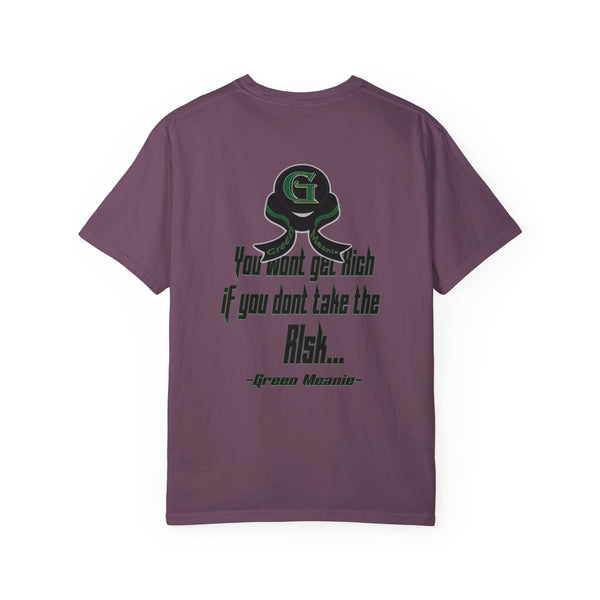 Green Meanie Bandits Facial Expressions Graphic Tee