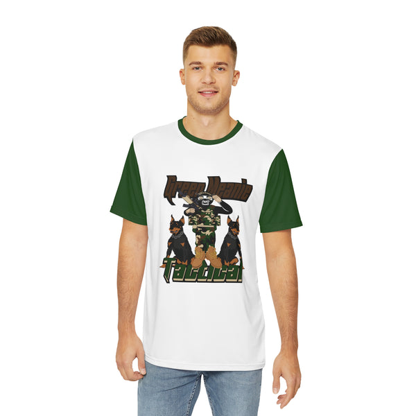 Men's White Tactical Graphic Tee