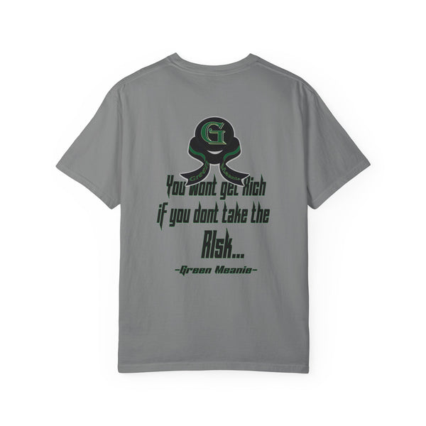 Green Meanie Bandits Facial Expressions Graphic Tee