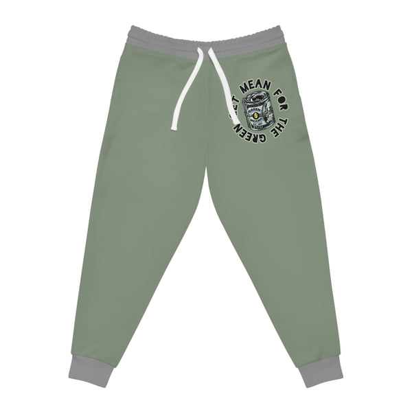 Olive Green Meanie Bankroll Athletic Joggers