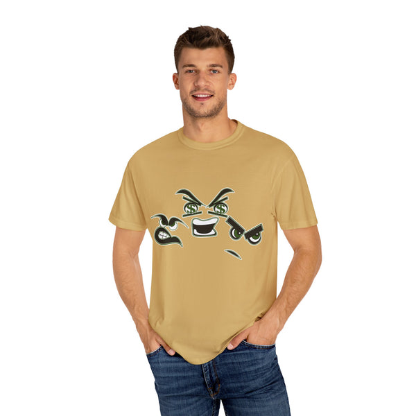 Green Meanie Bandits Facial Expressions Graphic Tee
