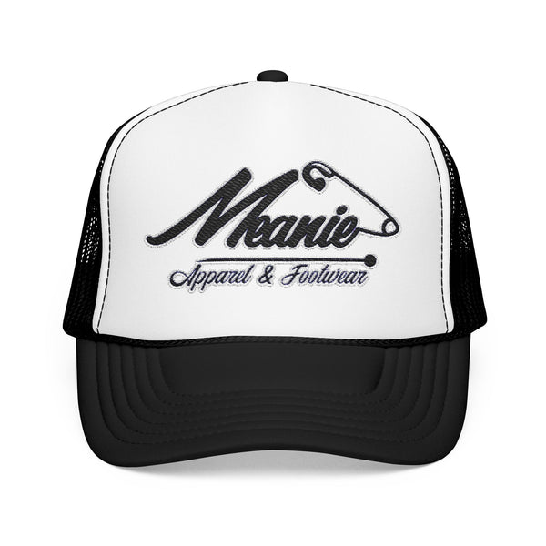 Green Meanie Brand Foam Trucker Hat with Embroidery