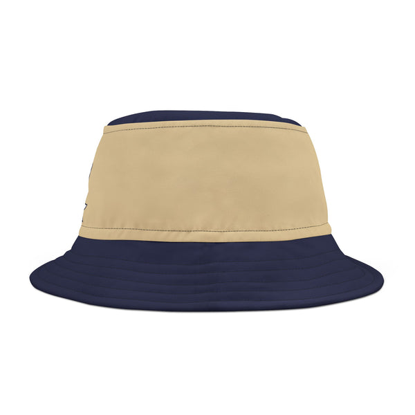 Tan & Navy blue G logo Bucket Hat