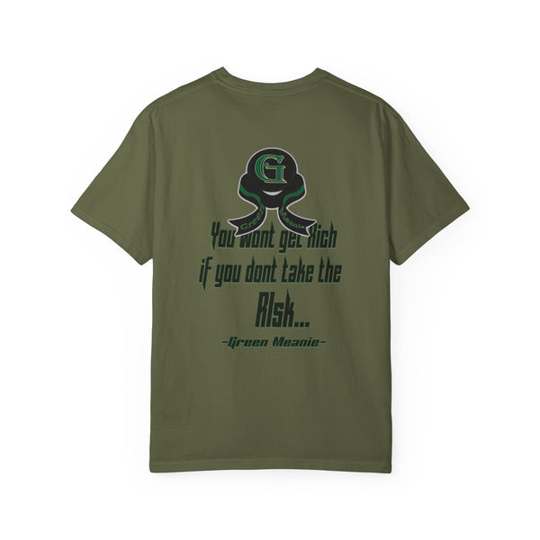 Green Meanie Bandits Facial Expressions Graphic Tee