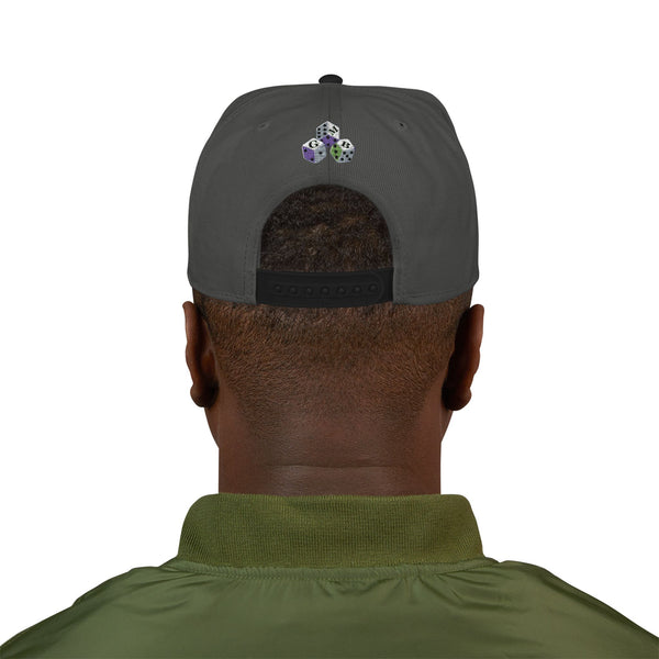 Stylish Embroidered Green Meanie Bandits Snapback Cap