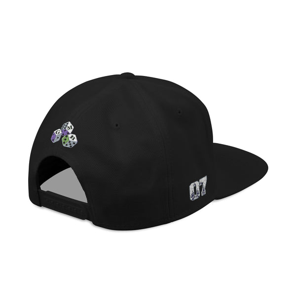 Stylish Embroidered Green Meanie Bandits Snapback Cap