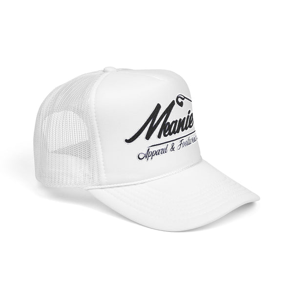 Green Meanie Brand Foam Trucker Hat with Embroidery