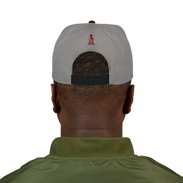 Embroidered Green Meanie G Rocket Snapback Cap