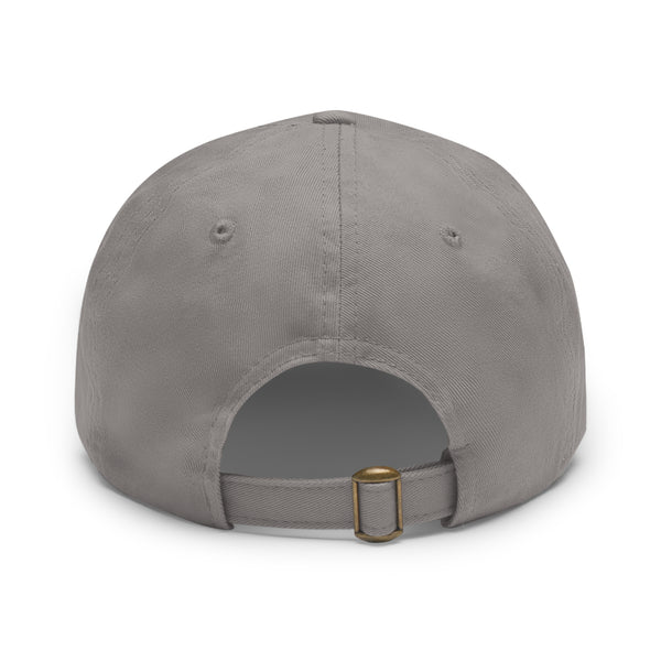 Meanie Dad Hat with Leather Patch