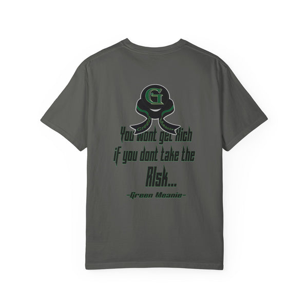 Green Meanie Bandits Facial Expressions Graphic Tee
