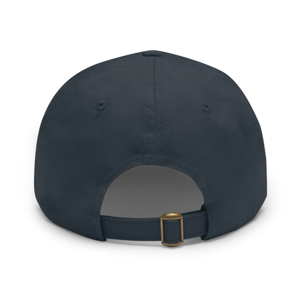 Meanie Dad Hat with Leather Patch