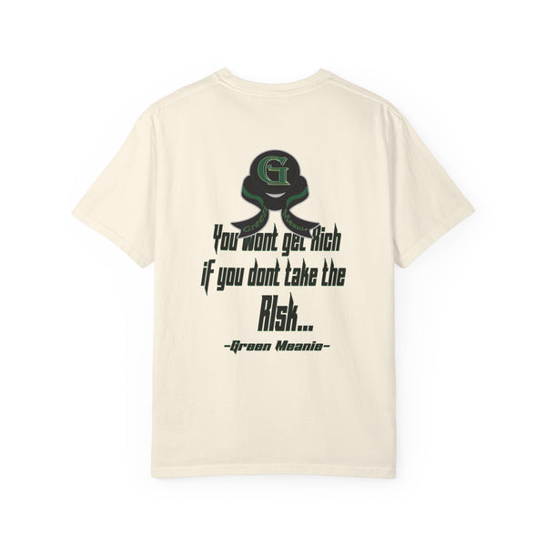 Green Meanie Bandits Facial Expressions Graphic Tee