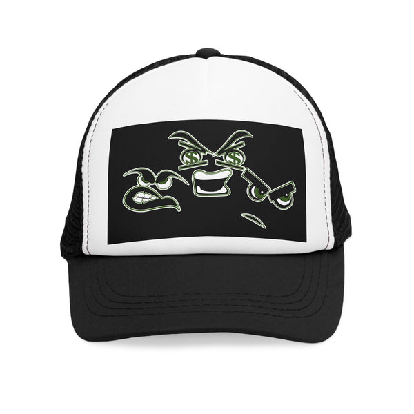 Green Meanie Bandits- Money Mesh Trucker Cap