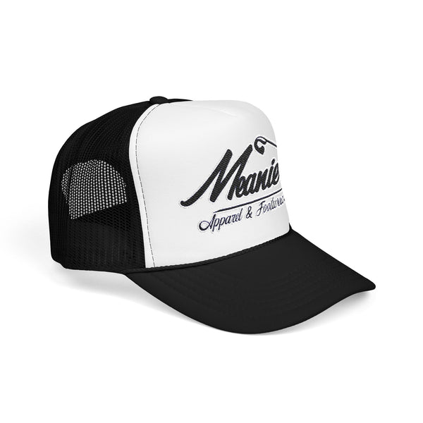 Green Meanie Brand Foam Trucker Hat with Embroidery