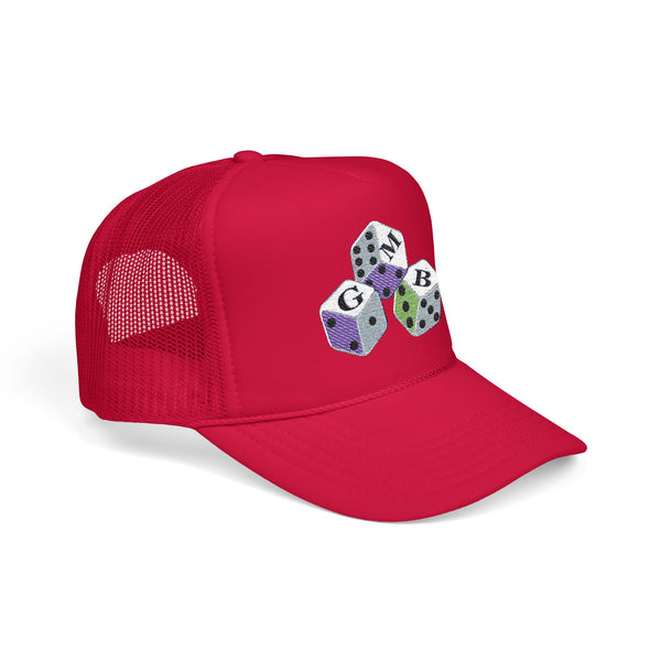 G.M.B High Roller Trucker Hat with Embroidery