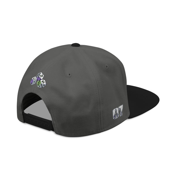 Stylish Embroidered Green Meanie Bandits Snapback Cap