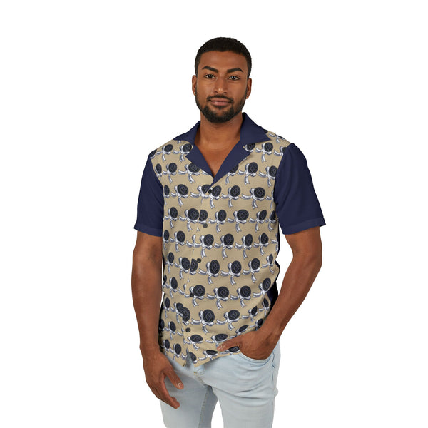 Men's Hawaiian Green Meanie G logo Shirt