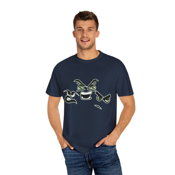 Green Meanie Bandits Facial Expressions Graphic Tee