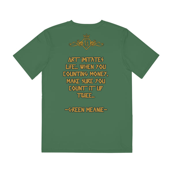 Women’s Green Meanie Mona Lisa Graphic Tee