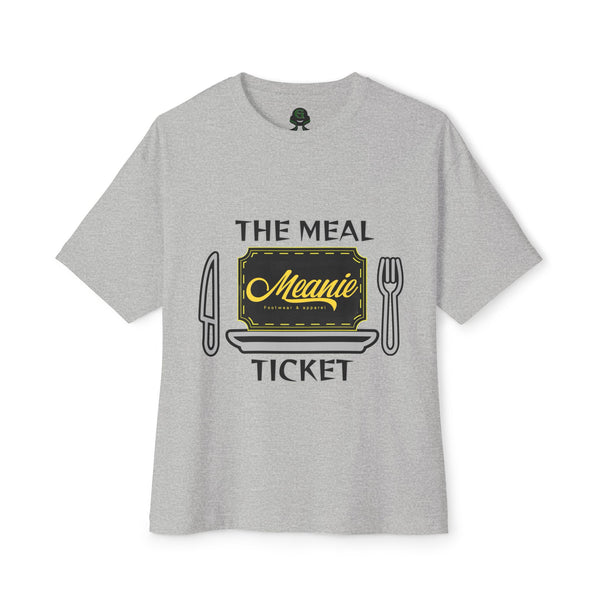 Green Meanie Meal Ticket Oversized Boxy Tee