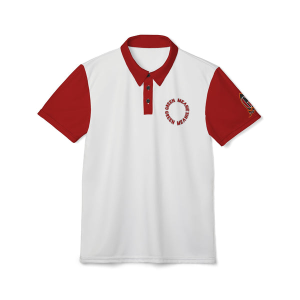 Copy of Men’s Red & Black Green Meanie Rocket Polo Shirt