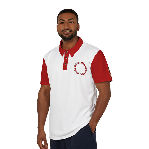 Copy of Men’s Red & Black Green Meanie Rocket Polo Shirt