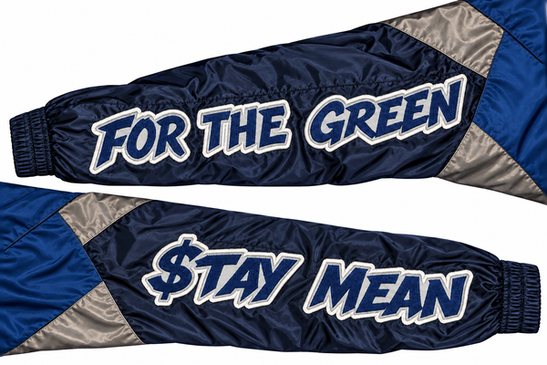 Green Meanie Premium Short Set — Navy / Gray